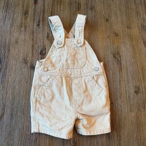 3/27$ GAP Baby Shortalls Short Overalls size 3-6 months